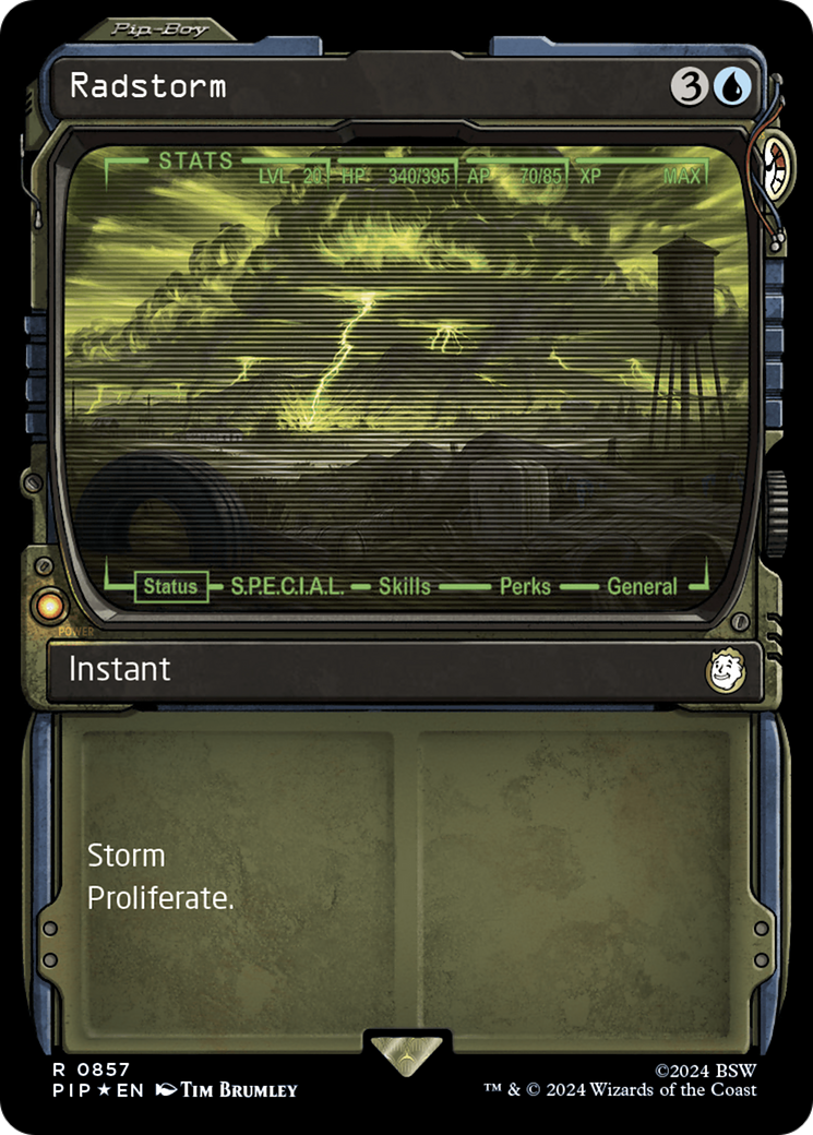 Radstorm (Showcase) (Surge Foil) [Fallout] - Destination Retro