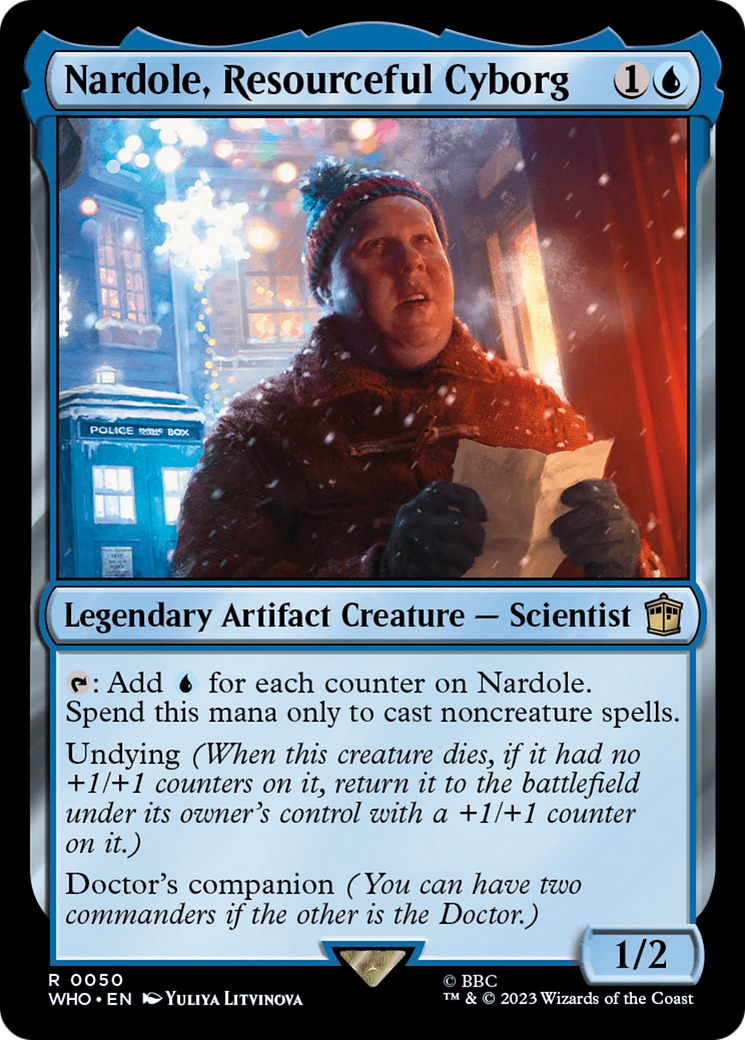 Nardole, Resourceful Cyborg [Doctor Who] - Destination Retro