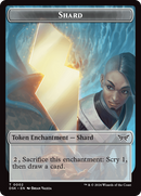 Shard // Treasure Double-Sided Token [Duskmourn: House of Horror Tokens] - Destination Retro