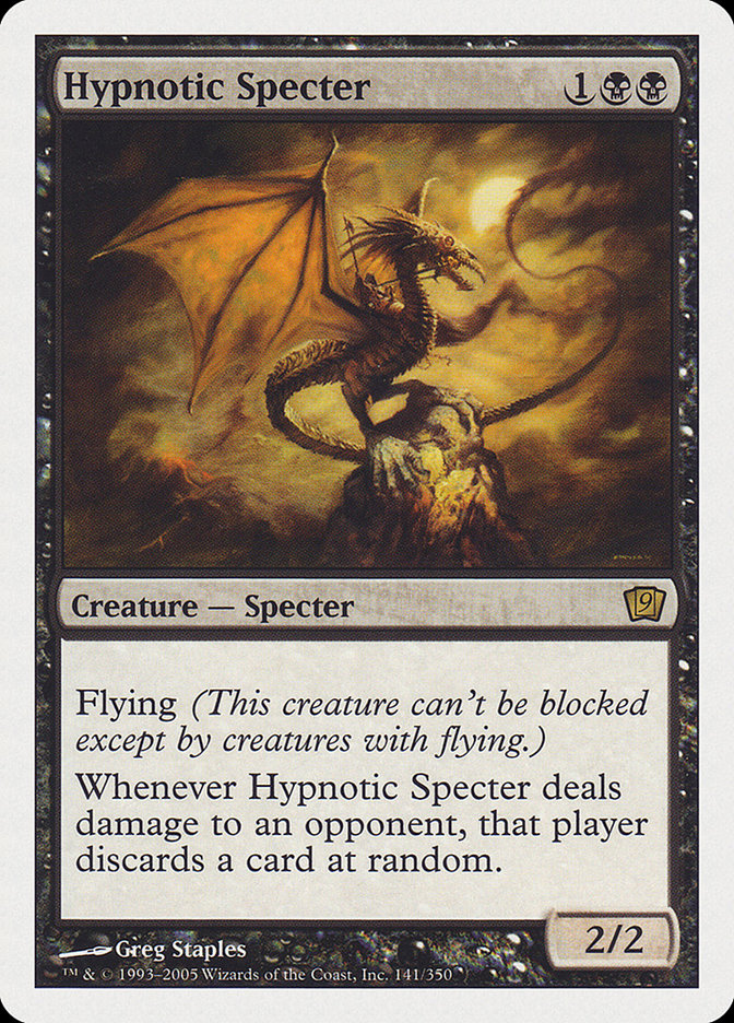 Hypnotic Specter (9th Edition) (Oversized) [Oversize Cards] - Destination Retro