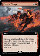 Pyretic Charge (Extended Art) [Outlaws of Thunder Junction Commander] - Destination Retro