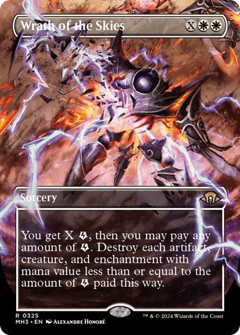Wrath of the Skies (Borderless) [Modern Horizons 3] - Destination Retro
