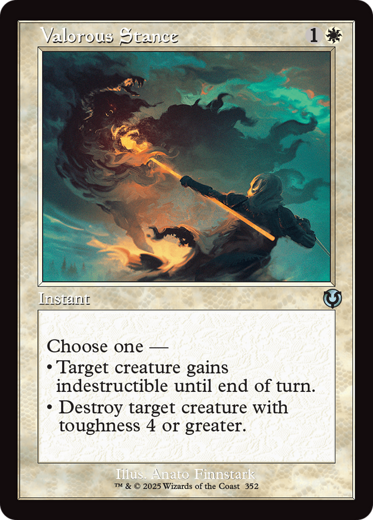 Valorous Stance (Retro Frame) [Innistrad Remastered] - Destination Retro