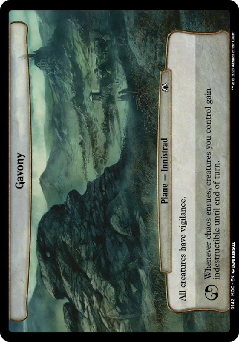 Gavony [March of the Machine Commander] - Destination Retro