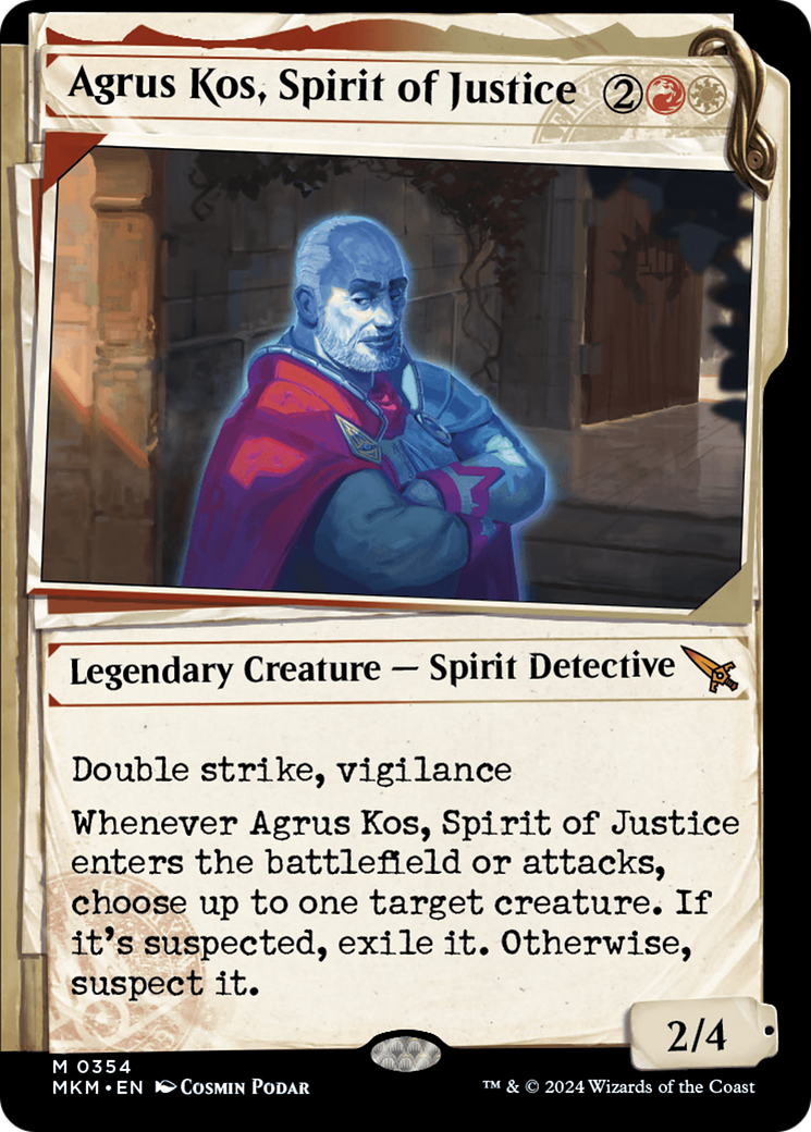 Agrus Kos, Spirit of Justice (Showcase) [Murders at Karlov Manor] - Destination Retro