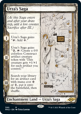 Urza's Saga (Sketch) [Modern Horizons 2] - Destination Retro