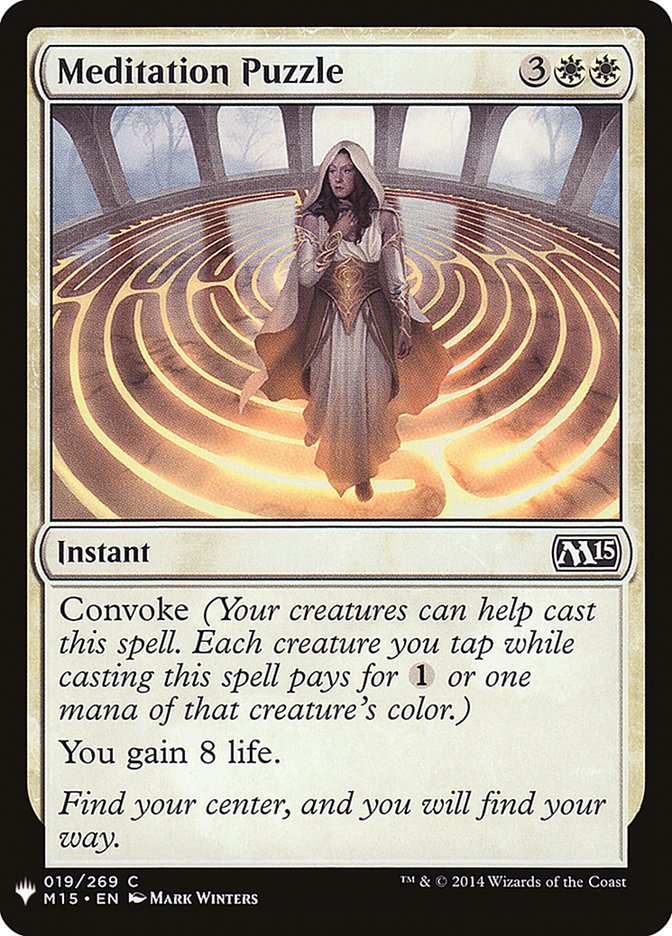 Meditation Puzzle [Mystery Booster] - Destination Retro