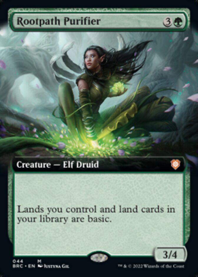 Rootpath Purifier (Extended Art) [The Brothers' War Commander] - Destination Retro