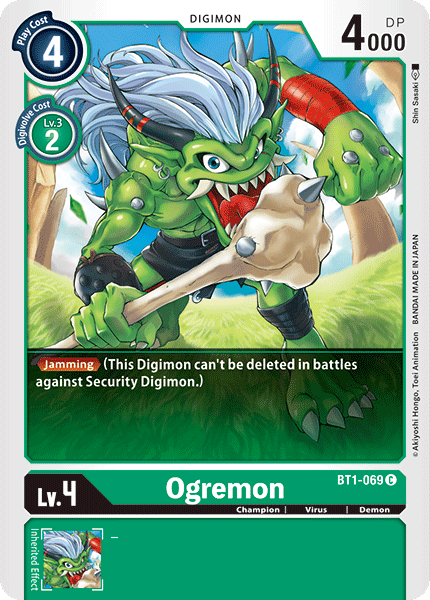 Ogremon [BT1-069] [Release Special Booster Ver.1.0] - Destination Retro