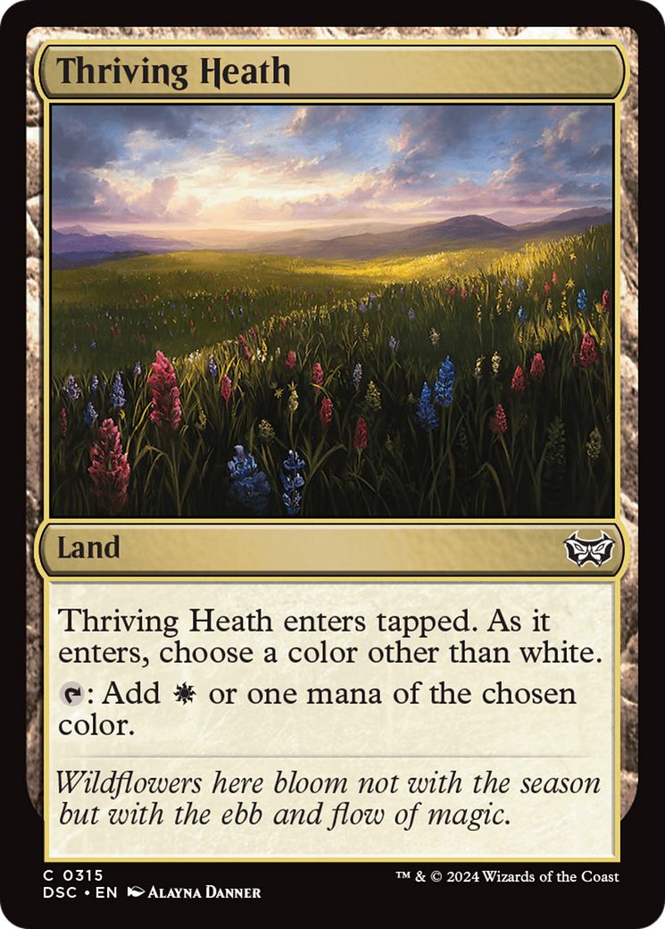 Thriving Heath [Duskmourn: House of Horror Commander] - Destination Retro