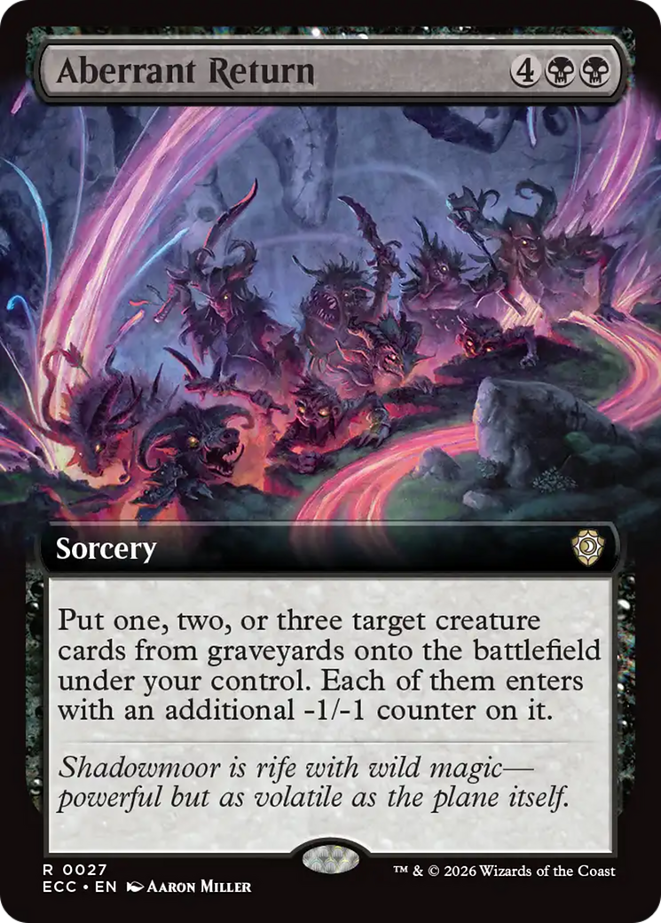 Aberrant Return (Extended Art) [Lorwyn Eclipsed Commander] - Destination Retro