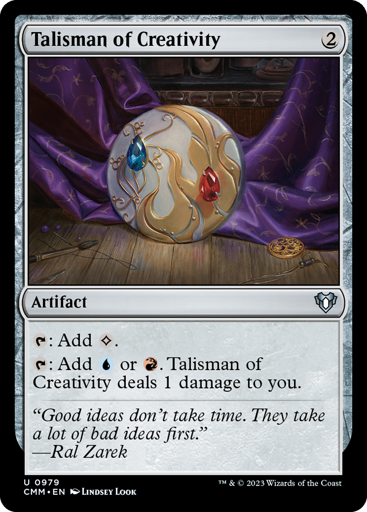 Talisman of Creativity [Commander Masters] - Destination Retro