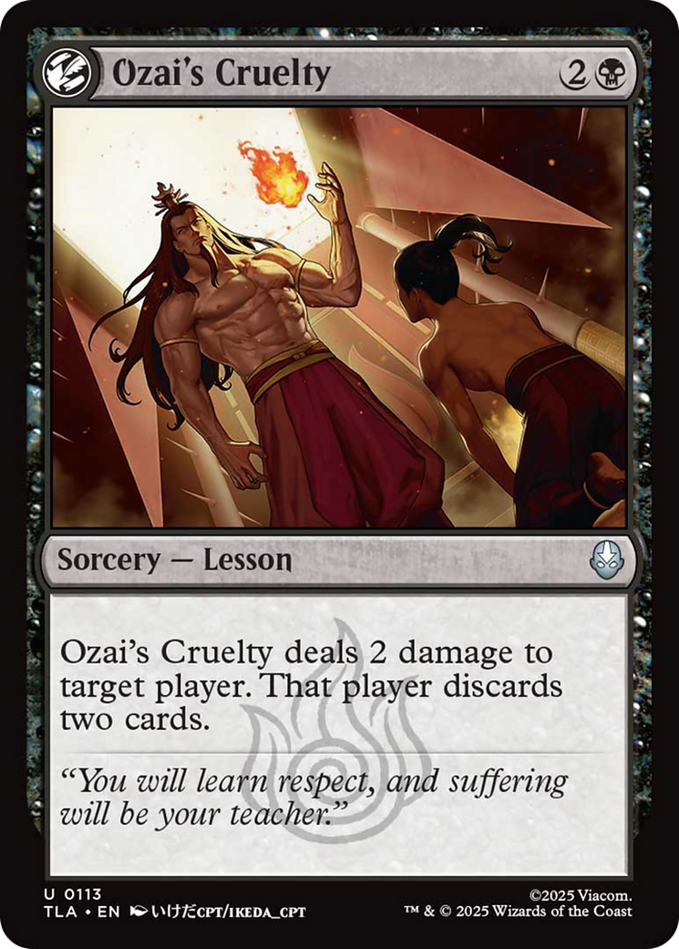 Ozai's Cruelty [Avatar: The Last Airbender] - Destination Retro