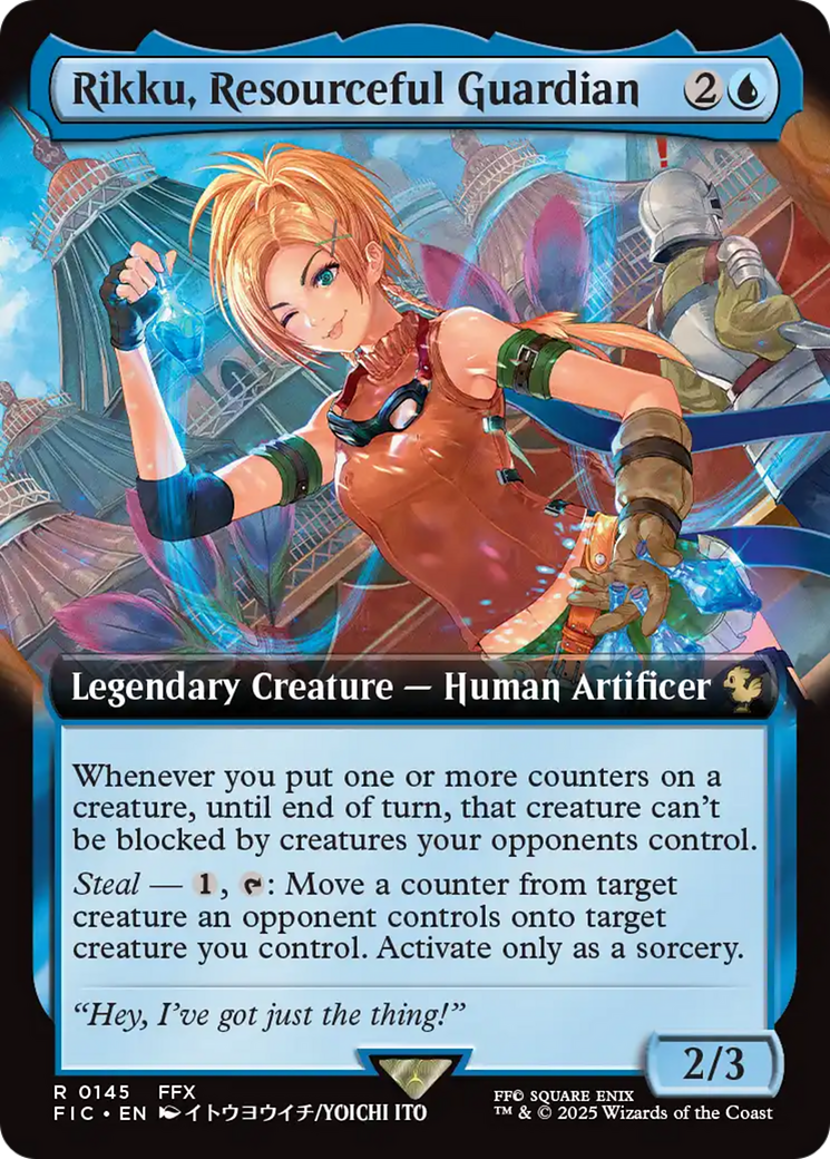 Rikku, Resourceful Guardian (Extended Art) [FINAL FANTASY Commander] - Destination Retro