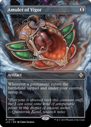 Amulet of Vigor (Borderless) [The Lost Caverns of Ixalan Commander] - Destination Retro