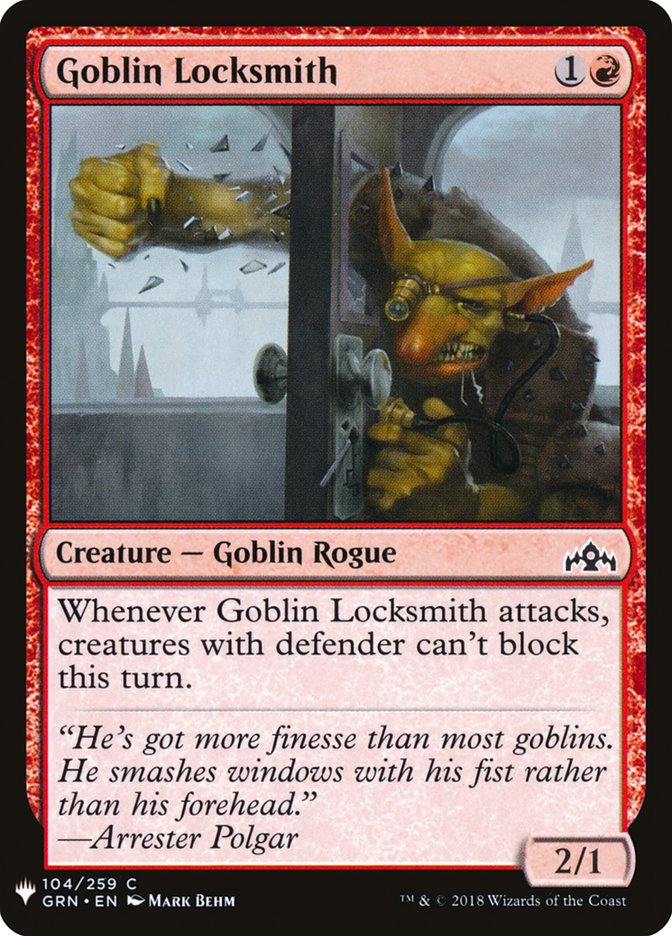 Goblin Locksmith [Mystery Booster] - Destination Retro