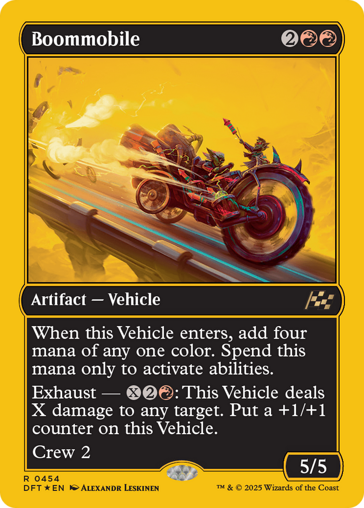 Boommobile (First-Place Foil) [Aetherdrift] - Destination Retro