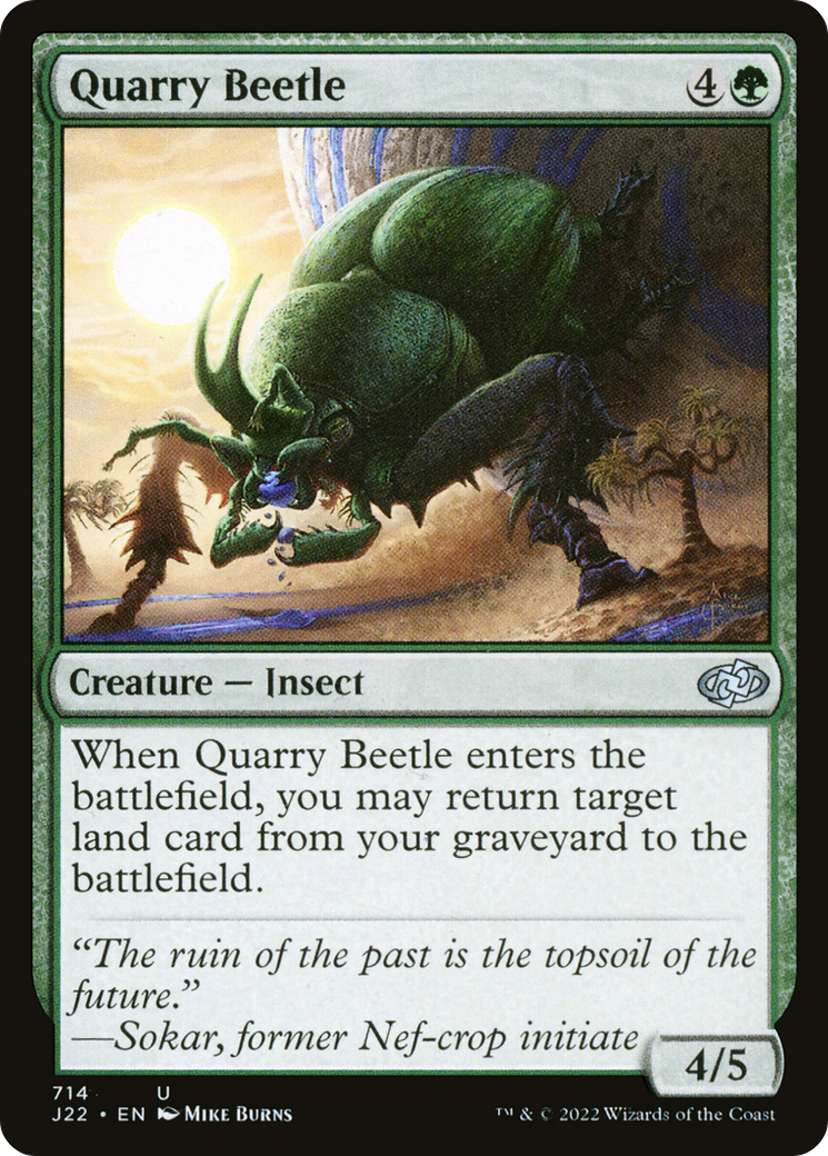 Quarry Beetle [Jumpstart 2022] - Destination Retro