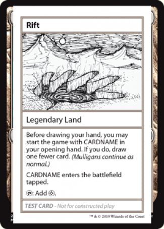 Rift (2021 Edition) [Mystery Booster Playtest Cards] - Destination Retro