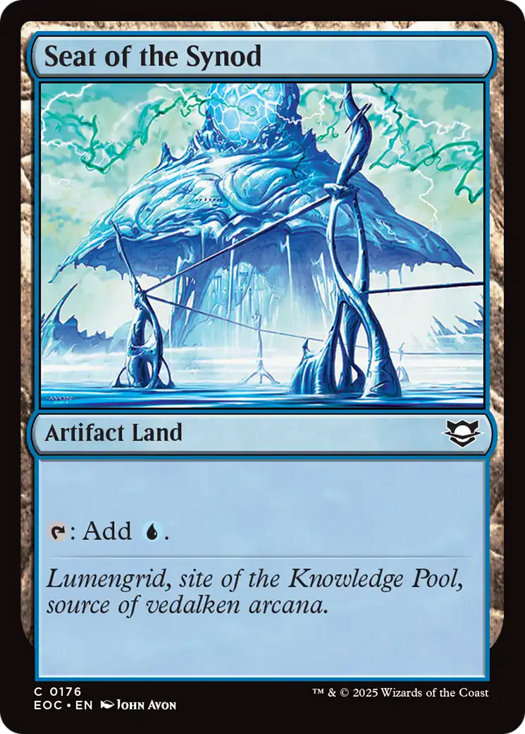 Seat of the Synod [Edge of Eternities Commander] - Destination Retro