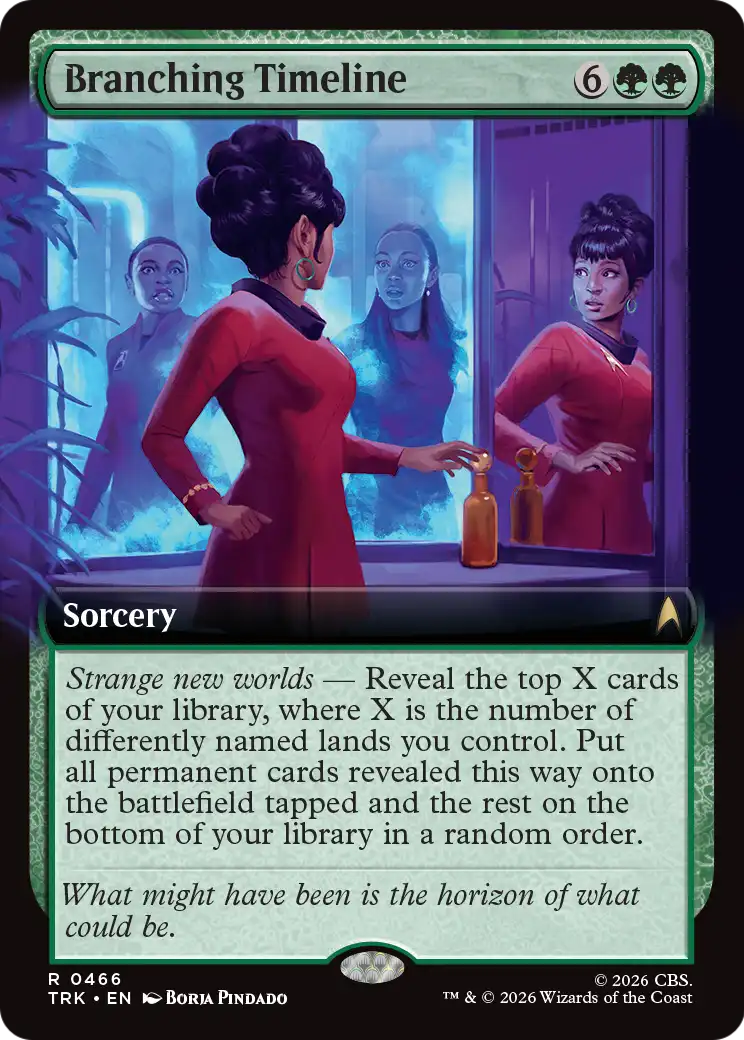 Branching Timeline (Extended Art) [Star Trek] - Destination Retro