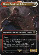 Merry, Esquire of Rohan (Borderless Alternate Art) [The Lord of the Rings: Tales of Middle-Earth] - Destination Retro