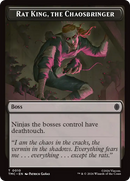 Rat King, The Chaosbringer [Teenage Mutant Ninja Turtles Commander Tokens] - Destination Retro