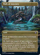 Path of Ancestry (Borderless Alternate Art) [Commander Masters] - Destination Retro