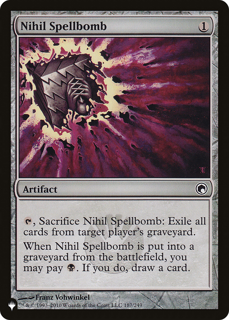 Nihil Spellbomb [The List] - Destination Retro