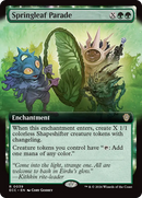 Springleaf Parade (Extended Art) [Lorwyn Eclipsed Commander] - Destination Retro