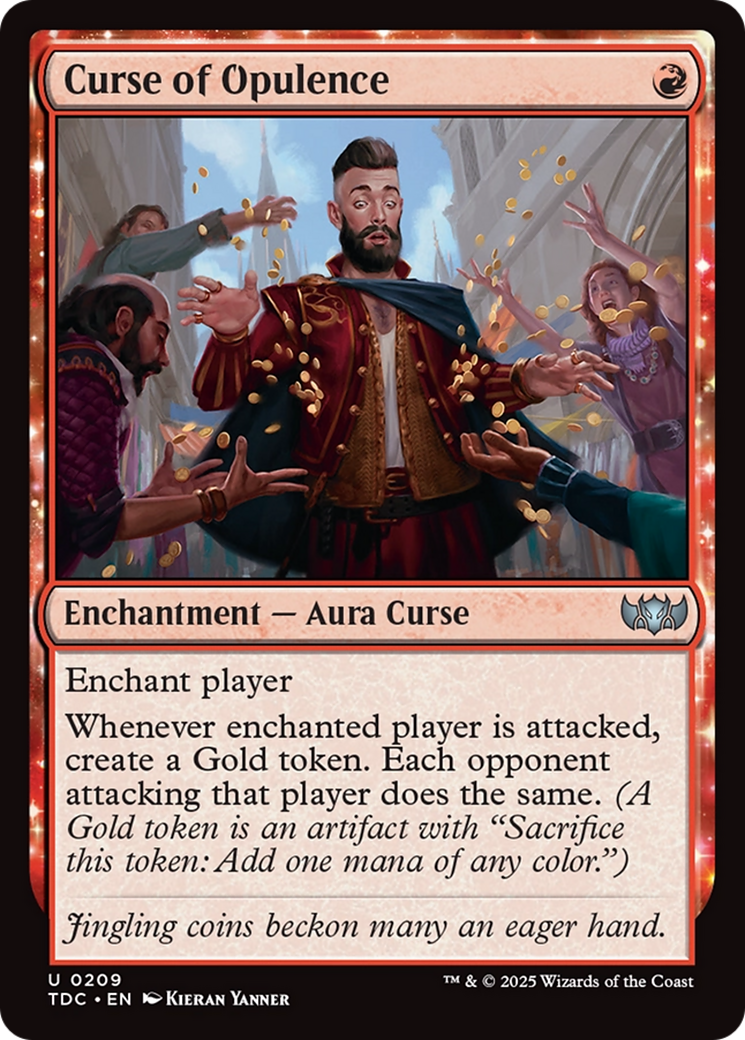 Curse of Opulence [Tarkir: Dragonstorm Commander] - Destination Retro
