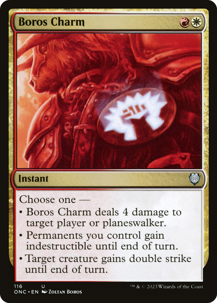 Boros Charm [Phyrexia: All Will Be One Commander] - Destination Retro