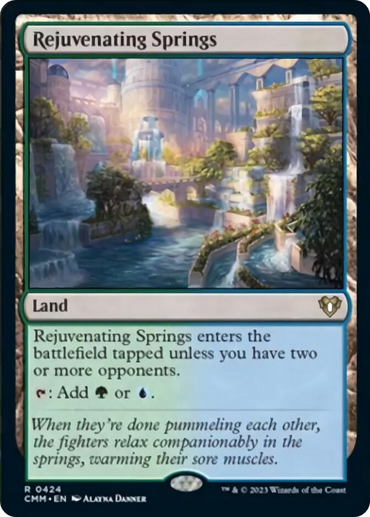 Rejuvenating Springs [Commander Masters] - Destination Retro