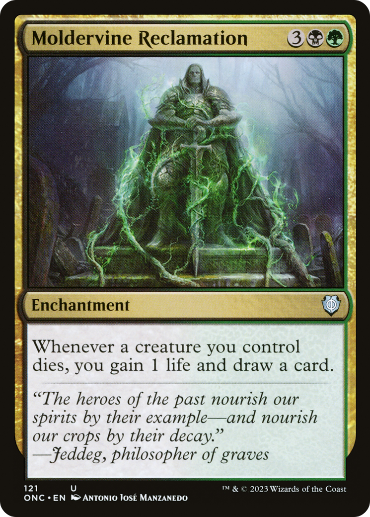 Moldervine Reclamation [Phyrexia: All Will Be One Commander] - Destination Retro