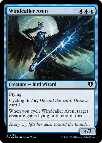 Windcaller Aven [Commander Masters] - Destination Retro