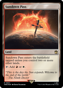 Sundown Pass (Surge Foil) [Doctor Who] - Destination Retro