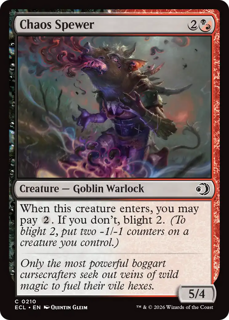 Chaos Spewer [Lorwyn Eclipsed] - Destination Retro