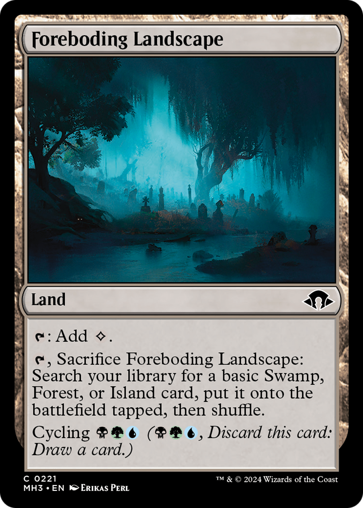 Foreboding Landscape [Modern Horizons 3] - Destination Retro