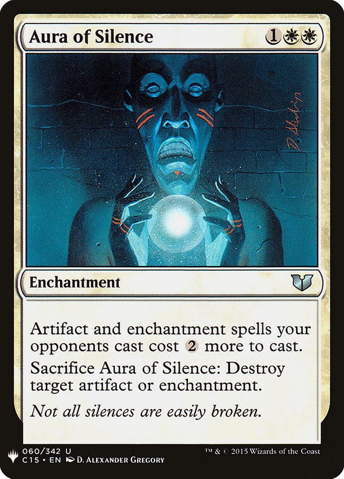 Aura of Silence [Mystery Booster] - Destination Retro