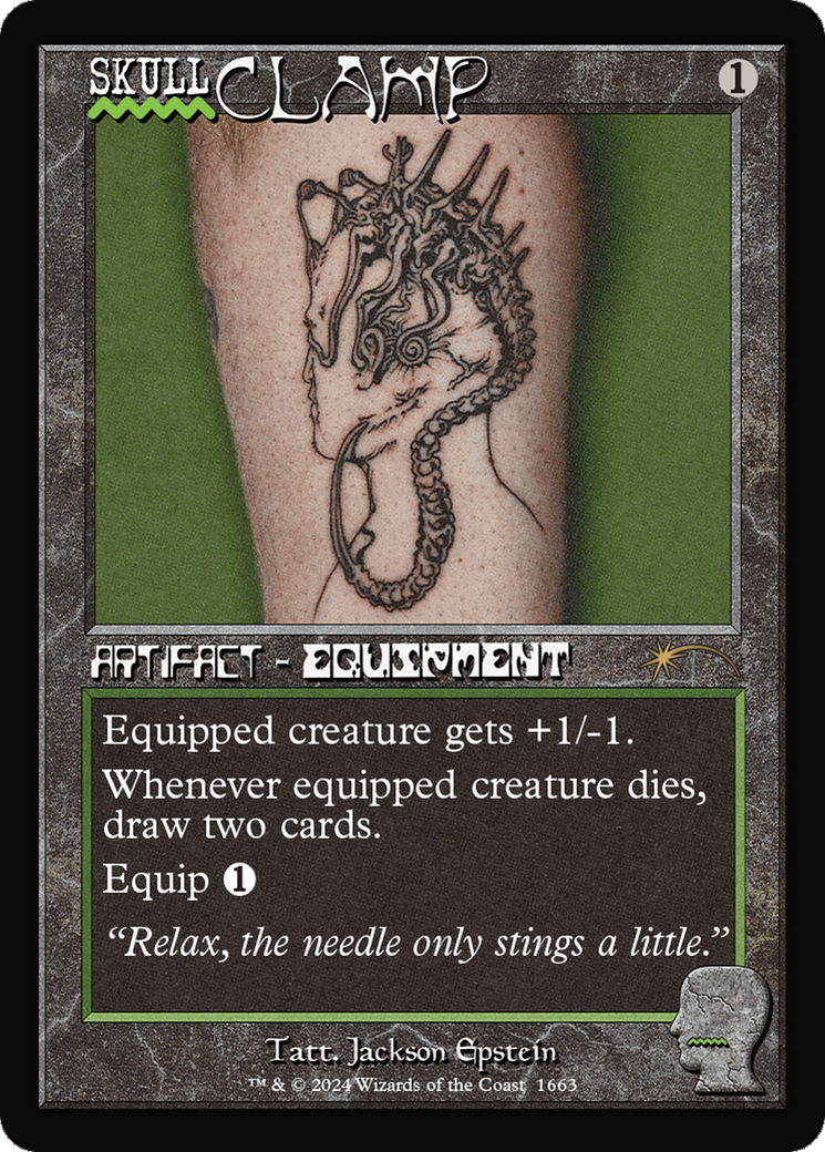 Skullclamp (Rainbow Foil) [Secret Lair Drop Series] - Destination Retro