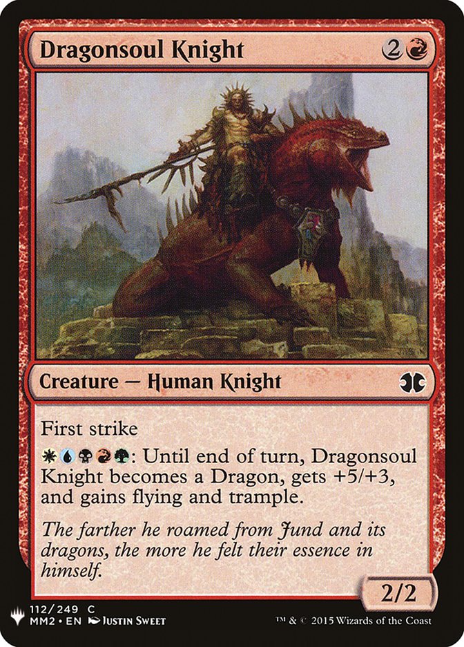 Dragonsoul Knight [Mystery Booster] - Destination Retro