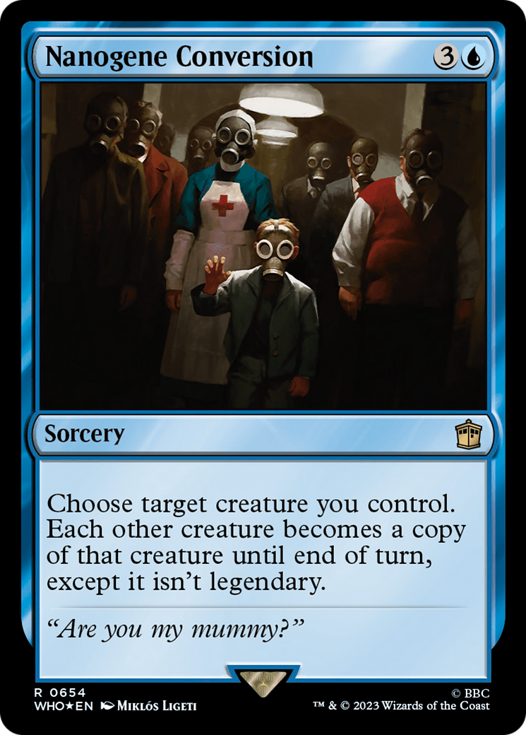 Nanogene Conversion (Surge Foil) [Doctor Who] - Destination Retro