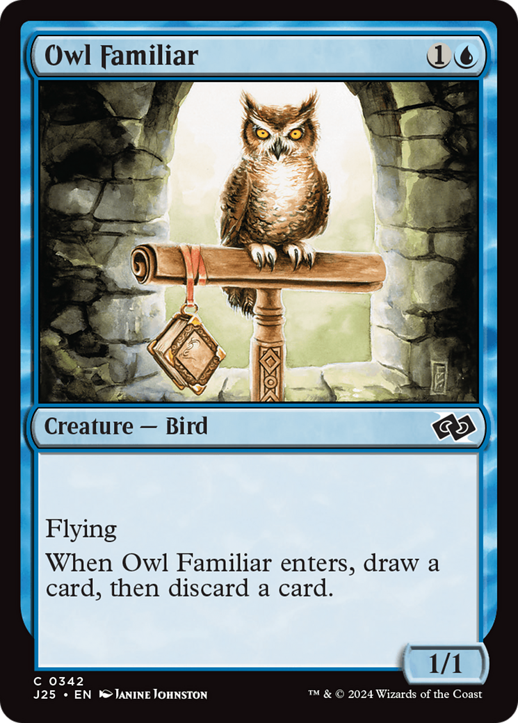 Owl Familiar [Foundations Jumpstart] - Destination Retro