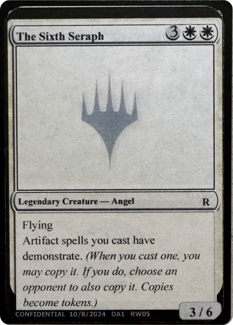 The Sixth Seraph [Mystery Booster 2 Playtest Cards] - Destination Retro