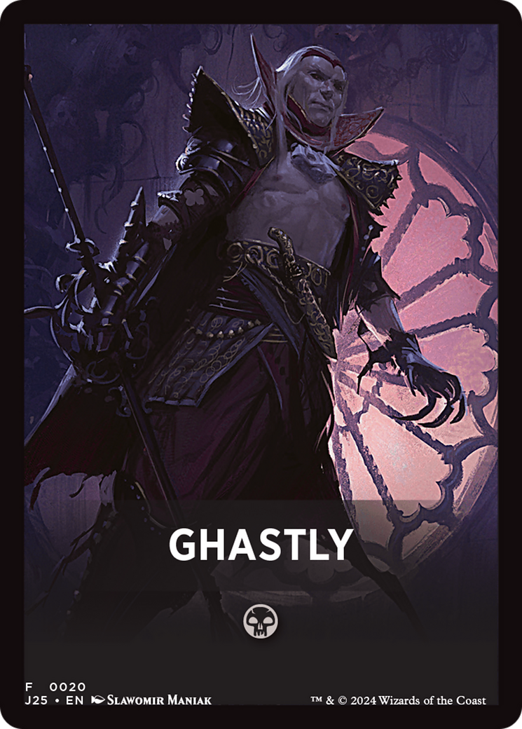 Ghastly Theme Card [Foundations Jumpstart Front Cards] - Destination Retro