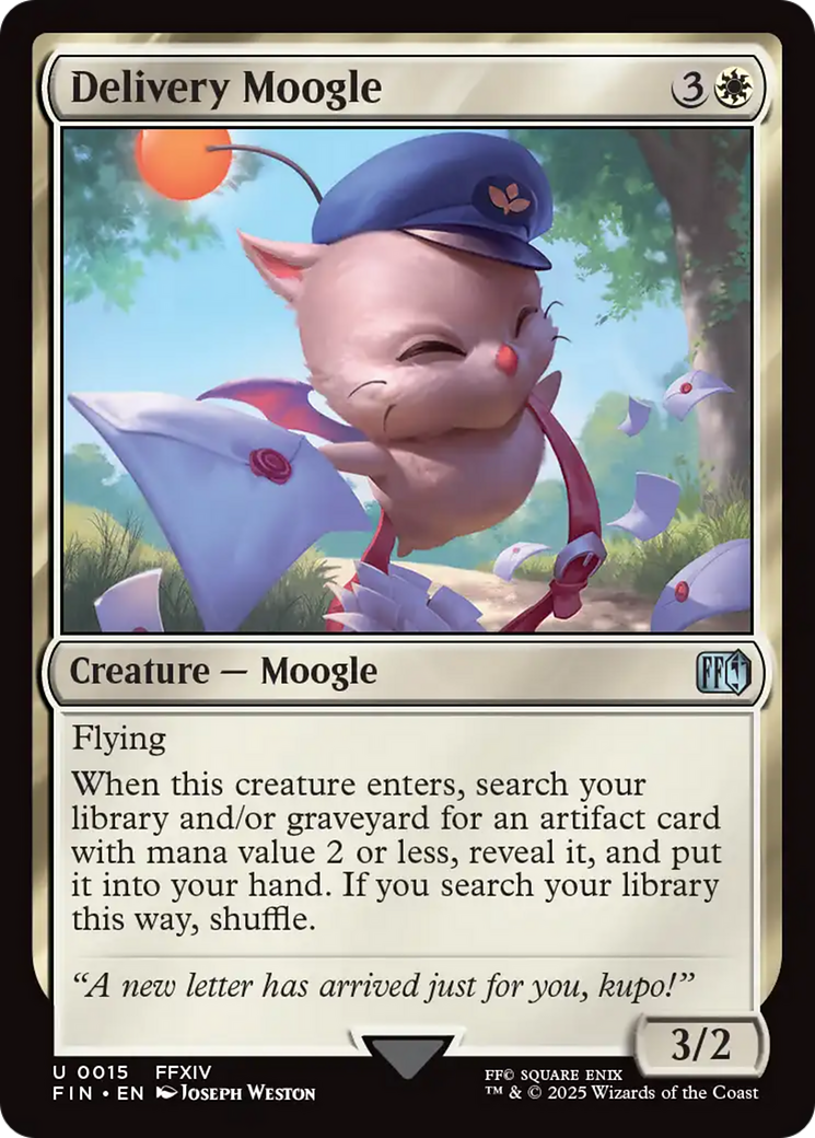 Delivery Moogle [FINAL FANTASY] - Destination Retro