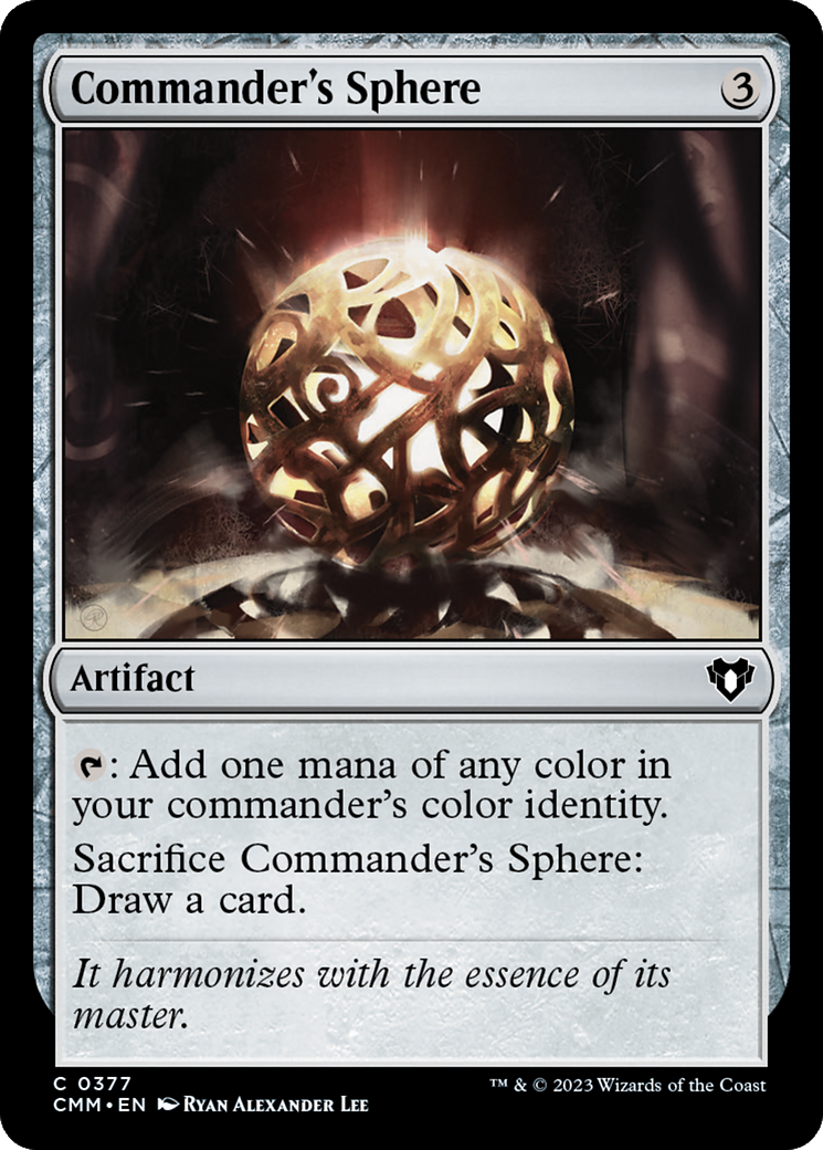 Commander's Sphere [Commander Masters] - Destination Retro