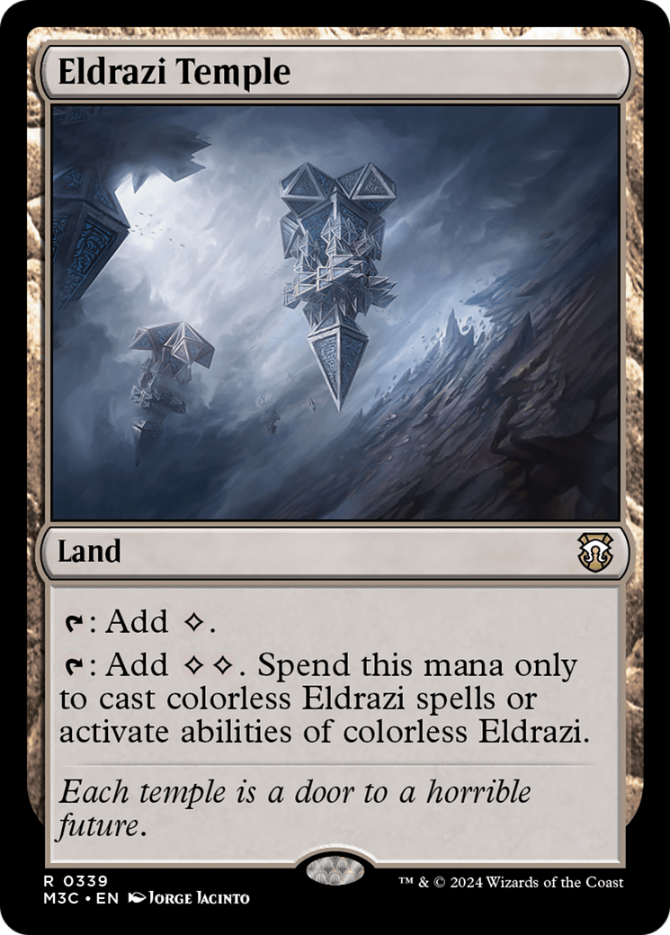 Eldrazi Temple (Ripple Foil) [Modern Horizons 3 Commander] - Destination Retro