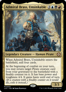 Admiral Brass, Unsinkable [The Lost Caverns of Ixalan Commander] - Destination Retro