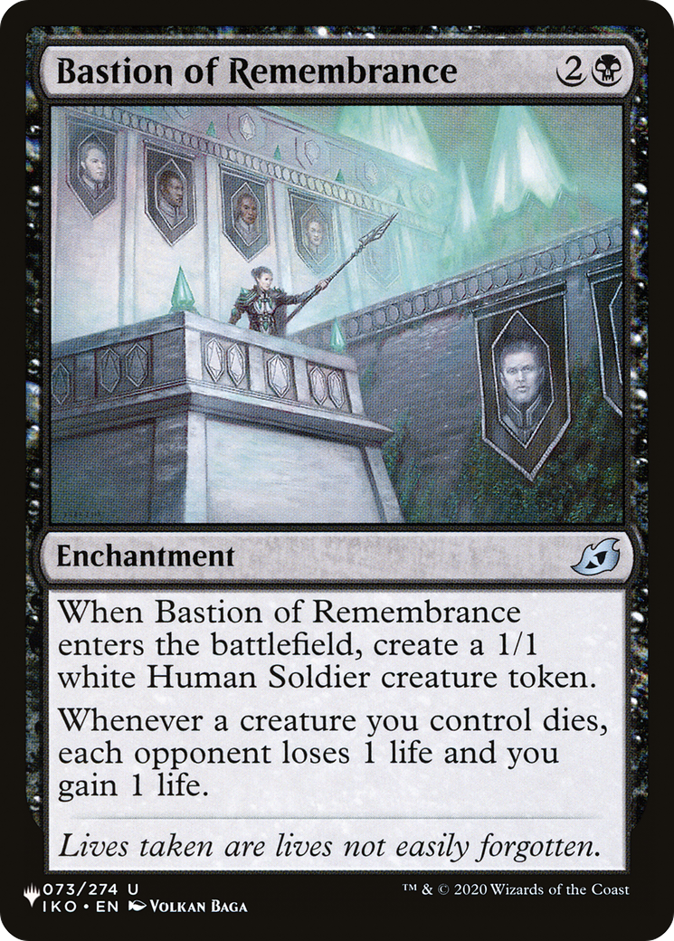 Bastion of Remembrance [The List] - Destination Retro